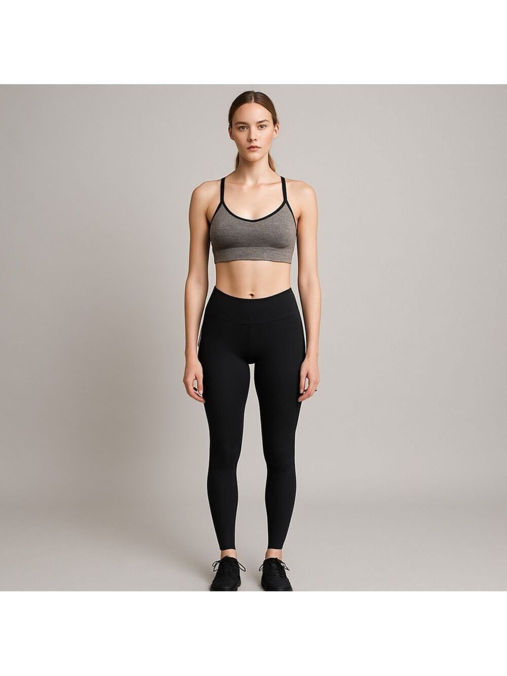 Danskin Now Seamless Padded Sports Bra High Impact Small